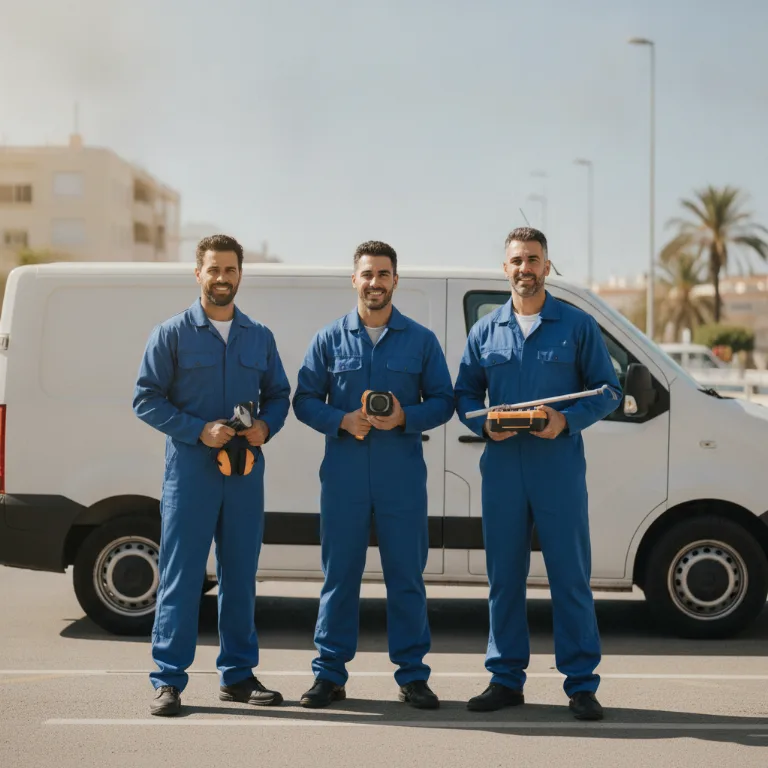 Detección de Fugas de Agua equipo en Aguilas